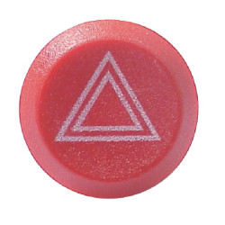 Massey Ferguson 699 11100090PN Stūmoklinis jungiklis, Pavojaus žibintai, apvalūs, raudoni