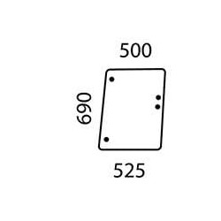 Massey Ferguson 377 3302705M5 Šoninis langas