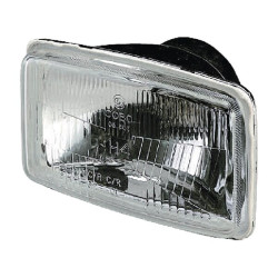 Massey Ferguson 3435 05630000 Priekinių žibintų įdėklas Halogeninis, stačiakampis, skaidrus, 155x96,3x92mm, Cobo