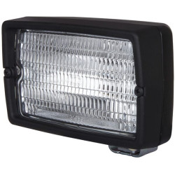 Massey Ferguson 3610 1GA005060001 Darbinis šviestuvas halogeninis, 55W, stačiakampis, 12/24V, baltas, 153x92x118mm, Hella