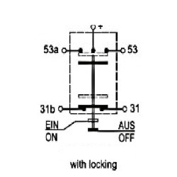 Massey Ferguson 3650 11140100PN Stumdomas jungiklis, Valytuvai, apvalūs, geltoni