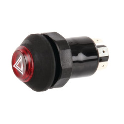 Massey Ferguson 5335 11100090PN Stūmoklinis jungiklis, pavojaus žibintai, apvalūs, raudoni