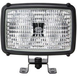 Massey Ferguson 5435 Tier 3 1GA006991041 Darbinis žibintas halogeninis, 55/70W, stačiakampis, 12/24V, baltas, spaustukas, 158x12