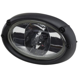 Massey Ferguson 5425 1GA996161101 Darbinis šviestuvas Halogeninis, ovalus, 12V, skaidrus/baltas, 165x74x105mm AMP kištukas, Hell