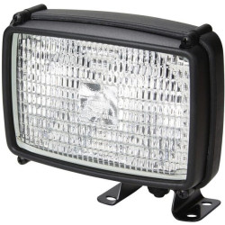 Massey Ferguson 5440 1GA006991041 Darbinis žibintas halogeninis, 55/70W, stačiakampis, 12/24V, baltas, spaustukas, 158x127x162mm