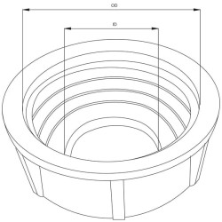 Case - IH 4210 1500254C1 Kuro dangtelis Case - IH