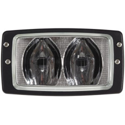 Massey Ferguson 6485 1GB996080021 Darbinis šviestuvas halogeninis, 55/70W, stačiakampis, 12/24V, skaidrus, 182x102mm AMP kištuka