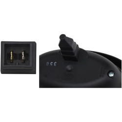 Massey Ferguson 7475 1GA996161101 Darbinis šviestuvas Halogeninis, ovalus, 12V, skaidrus/baltas, 165x74x105mm AMP kištukas, Hell