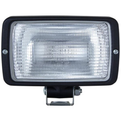 Massey Ferguson 8150 1GA006876001 Darbinis žibintas halogeninis, 55/70W, stačiakampis, 12/24V, baltas, 154x77x128mm AMP kištukas