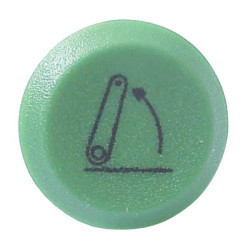 Massey Ferguson 8220Xtra 11245630PN Stūmimo jungiklis, sankabos keltuvas, apvalus, žalias