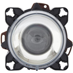 Massey Ferguson 8690 1BL008193001 Halogeninis priekinis žibintas, apvalus, 12V, skaidrus, Ø 90 mm, Hella