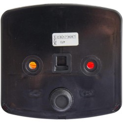 Case - IH 4210 2SD002776241 Galinis žibintas RH kvadratinis, 12V, gintarinis/raudonas, užsukamas, 95x54,5x90mm, Hella