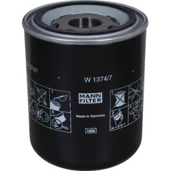 Massey Ferguson 8735S Sn.HB191017-999999 Datatronic 5 W13747 Alyvos filtras