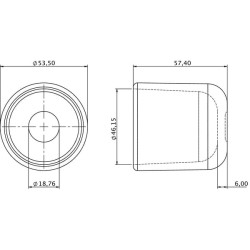Massey Ferguson 265 0995260N Stiklinio dubenėlio degalų įpurškimo siurblys