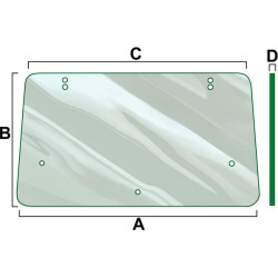 Massey Ferguson 290 VPM7080 stiklas