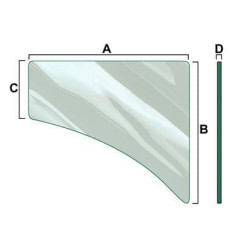 Massey Ferguson 365 VPM7157 stiklas