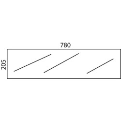 Massey Ferguson 550 1699452M2 Apatinis galinis langas