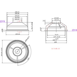 Massey Ferguson 575 7111429N filtro dubuo