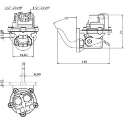 Massey Ferguson FE35 1884857M91KR kuro siurblys