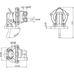 Massey Ferguson 130 4222174M91KR kuro siurblys