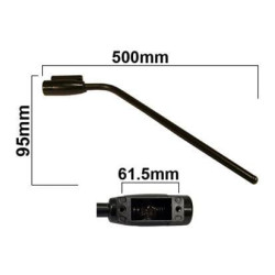 Massey Ferguson 175 VLD1013 Veidrodžio laikiklio svirtis