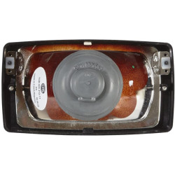 Massey Ferguson 6245 1GB006213111 Darbinis šviestuvas halogeninis, 55/70W, stačiakampis, 12/24V, skaidrus, 182x103x102mm AMP kiš