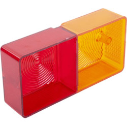 New Holland 420 D3NN13444AN Šviesos objektyvas, raudonas/gintarinis Raico