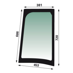 New Holland T4030F Upgrade SpeciaL(2/12 - ) 87352417 Side window CNH
