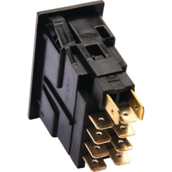 New Holland T4060F Upgrade SpeciaL(2/12 -) 16457000 Rocker switch, I-II, on-on, 10-pin, Lights