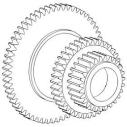 New Holland T4040V 5176906N Gear