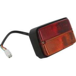 New Holland T4050 0213010000 Rear light rectangular, amber/red, Cobo