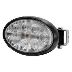 New Holland T4.55 LA10558 Work light LED, 56W, 5320lm, oval, white, 10/30V, Deutsch plug, Wide flood, 8 LED's Kramp