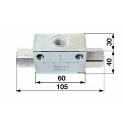 New Holland T6050 Delta 202997 Piloted valve for HGST