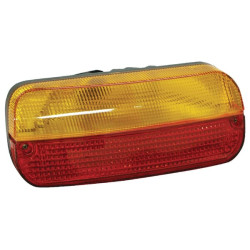 New Holland T6020 Elite 020999000 Rear light LH rectangular, red/amber, bolt on, 262x99x152mm Deutsch plug, Cobo