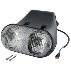 New Holland T6030 Plus 0306410000 Direction and position light LH rectangular, 12V, amber/transparent, bolt on, Cobo