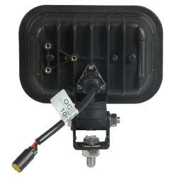 New Holland T6070 Plus LA10556 Work light LED, 30W, 4200lm, rectangular, 10-30V, white, Flood, Deutsch + ITT plug, 30 LED's, Kra