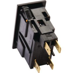 New Holland TN60A 13402000 Rocker switch, 0-I, off-on, 4-pin, Lights
