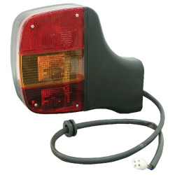 New Holland TN70A 04310000 Rear light LH rectangular, red/amber, bolt on, 112x175mm AMP plug, Cobo