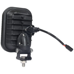 New Holland 8670 A LA10556 Work light LED, 30W, 4200lm, rectangular, 10-30V, white, Flood, Deutsch + ITT plug, 30 LED's, Kramp