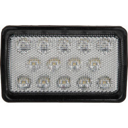 New Holland 8240 LA10412 Work light RH LED, 21W, 2600lm, rectangular, 10-30V, white, 158x84x95mm, Flood, 14 LED's, Kramp
