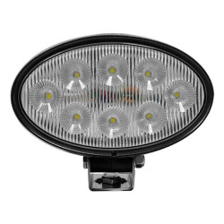 New Holland T7060 LA10558 Work light LED, 56W, 5320lm, oval, white, 10/30V, Deutsch plug, Wide flood, 8 LED's Kramp