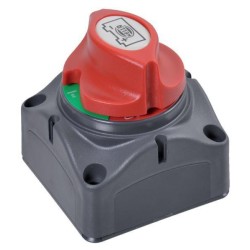 Case - IH Maxxum 135 Tier 4B MY18 6EK002843071 Pagrindinis jungiklis, baterija, 2 kontaktų, 225A, paprastai atviras kontaktas