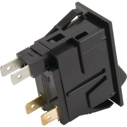 New Holland TD70DPlus 13400000 Rocker switch, 0-I, off-on, 4-pin, Beacon