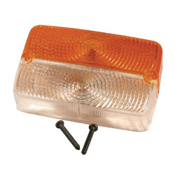 New Holland TD70DPlus 03104020 Light lens, transparent/amber, rectangular front/LH/RH Cobo