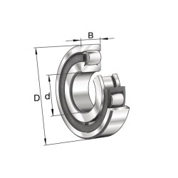 New Holland TD5.105 - T4A TMR (9/17 - ) 20208TVP Spherical roller bearing 40x80x18mm INA/FAG