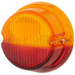 Case - IH D – Serie 9EL088525001 Šviesos lęšis, gintarinis/raudonas galinis/dešinysis Hella