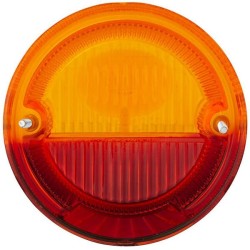 Case - IH D – Serie 9EL088525001 Šviesos lęšis, gintarinis/raudonas galinis/dešinysis Hella