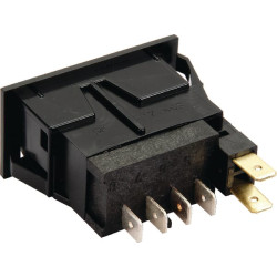 New Holland TN75N 17463000 Rocker switch, (I)-0-(II), mom-off-mom, 6-pin, 4WD