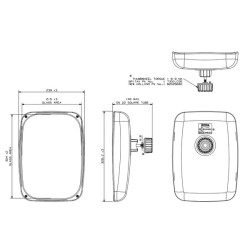New Holland TS100 7132000A Mirror