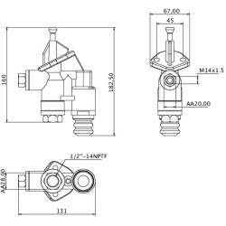 Case - IH MX230 Magnum J936316KR CI kuro siurblys